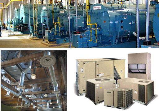 Phân xưởng thiết bị điều hòa không khí, phòng nóng lạnh 